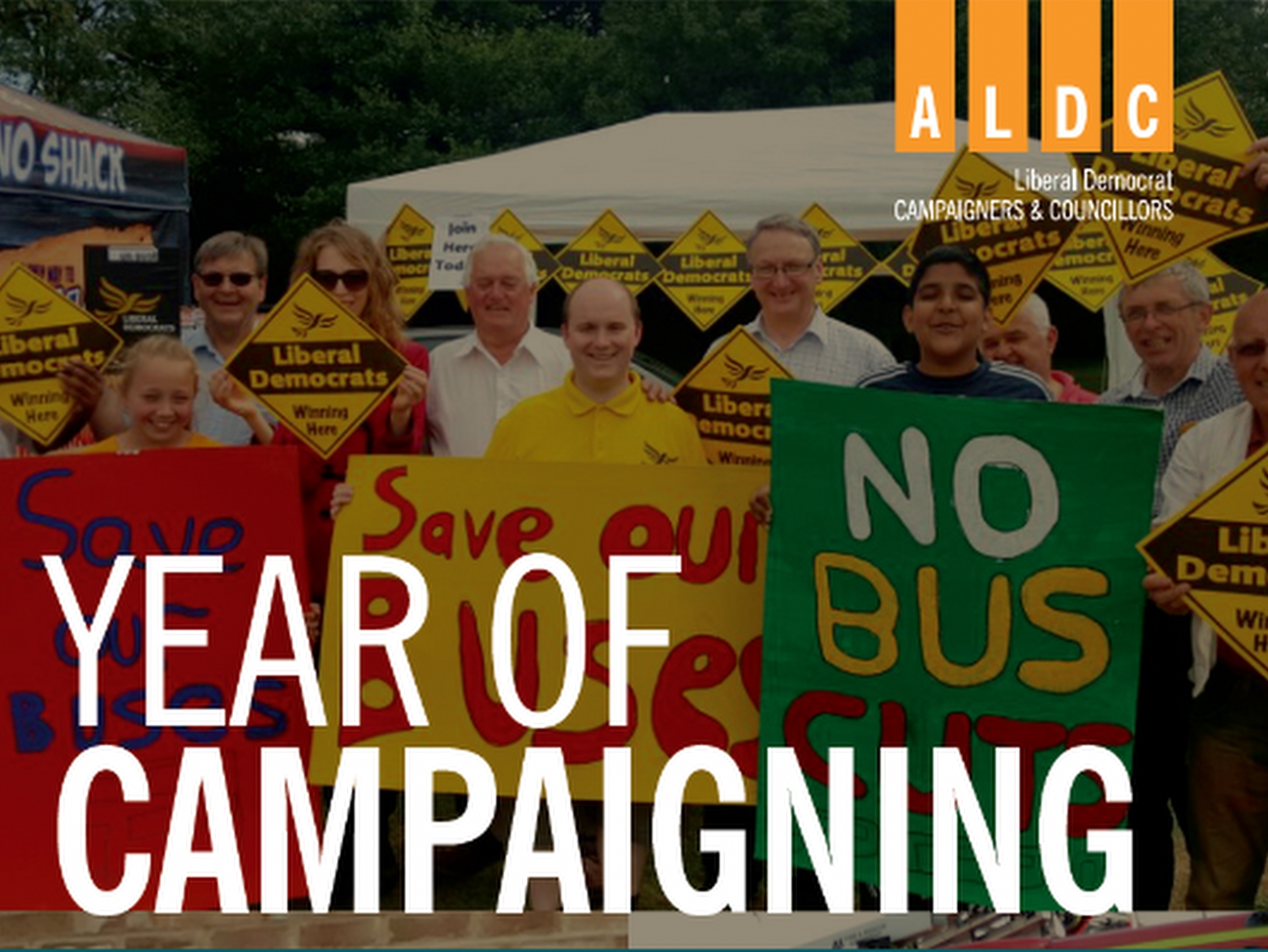 Year of campaigning – September
