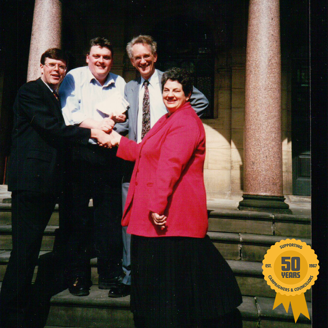May 1997: three ALDC staff were elected to Parliament