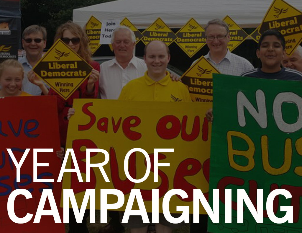 Year of Campaigning – March