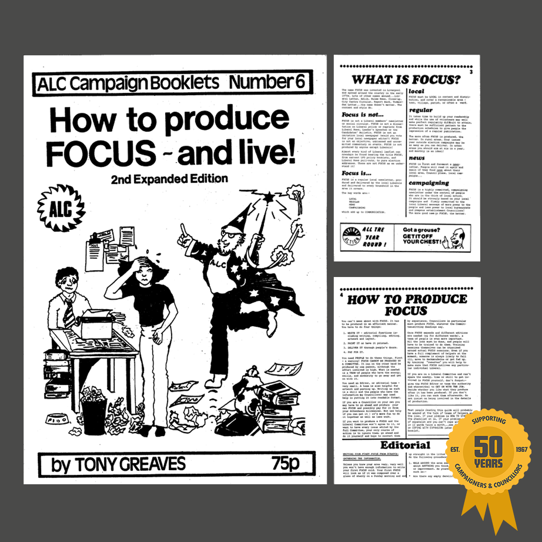 September 1981: How to produce FOCUS – and live!
