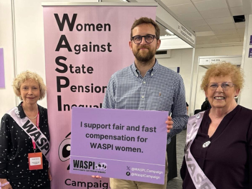 Council Motion: Women Against State Pension Inequality (WASPI)